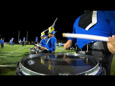 Hebron HS Band 2021 Snare Cam - PENSTRIPED