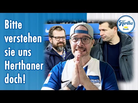 Unmut & Unverständnis 😬 bei den Fans von Hertha BSC 🔵⚪️!