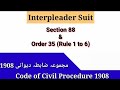 Interpleader Suit CPC Section 88 And Order 35 CPC What Is Interpleader Suit
