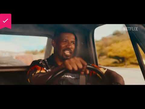 Trailer still: neon interiors and muzzle flashes, matching EDM surges and hard-edged hip-hop drops