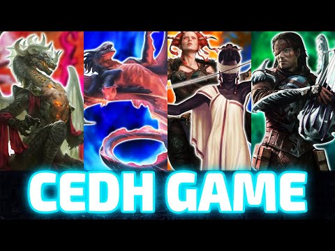 Demon Chain vs GalaStax vs Mad Farm vs Yisan Pod [cEDH/Commander, Magic The Gathering Gameplay] 2021