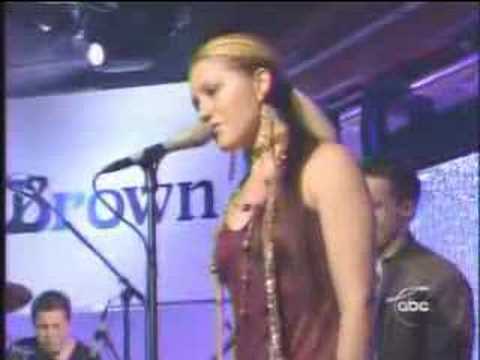 Kaci Brown performs "Unbelievable" on Jimmy Kimmel Live