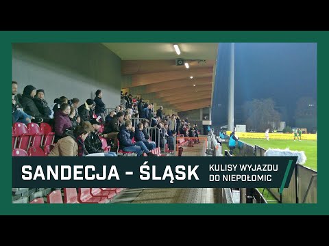KULISY: Śląsknet na meczu Sandecja Nowy Sącz - Śląsk Wrocław