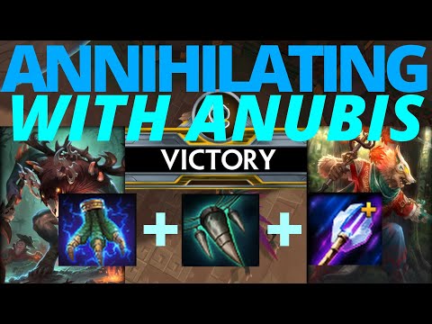 Annihilating with Anubis on Slash! Smite Season 9