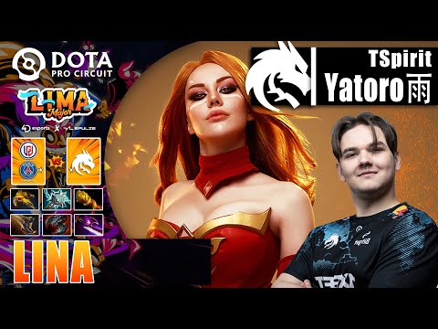 PSG.LGD vs SPIRIT | LINA IS ABSOLUTELY BROKEN - YATORO COMEBACK | LIMA MAJOR 2023 Dota 2 Highlights