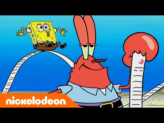 Vídeo relacionado con Spongebob Squarepants Mr. Krabs Money Stack Manga Larga