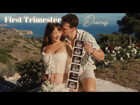we're pregnant!!! with our rainbow baby 🌈💛 surprising husband, first trimester vlog | YB Chang Biste