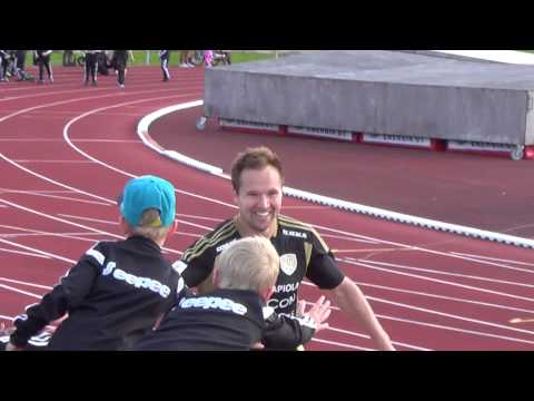 Toni Lehtinen (Sjk07) penalty kick against Fc honka