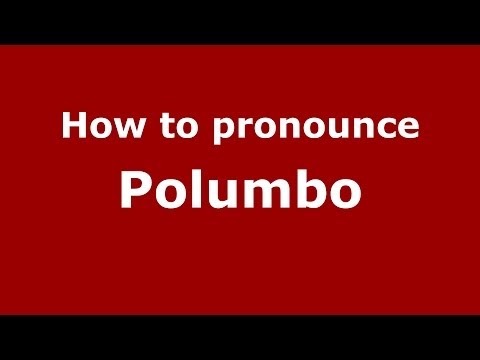 How to pronounce Polumbo (Italian/Italy) - PronounceNames.com