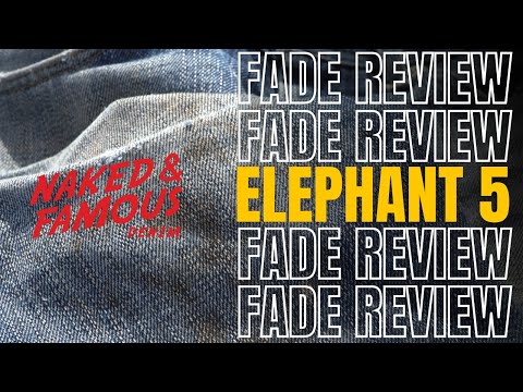 Raw Denim Fade Review - Elephant 5 - 20oz Heavyweight Selvedge Denim With 450 Days Of Wear