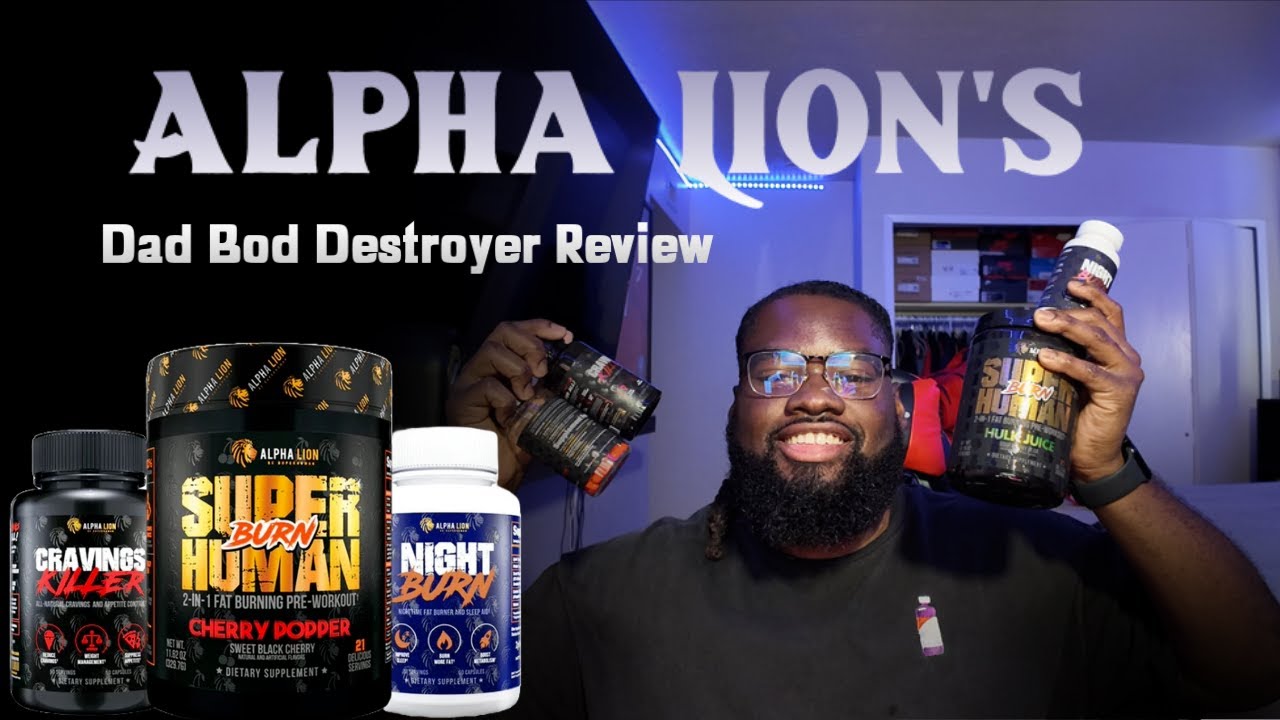 Alpha Lion's Dad Bod Destroyer Review: My Latest Supplement Haul!