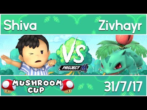 Mushroom Cup: Project M Amateur Bracket: Shiva (Ness, Zelda) vs Zivhayr (Ivysaur)