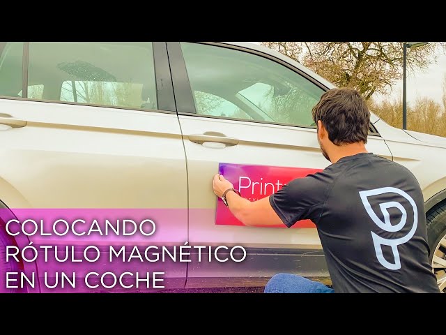 Vídeo relacionado con SJHAZSL Adhesivos magnéticos Personalizados, Rótulos magnéticos, con Texto y Foto Personalizados, Imanes para Coches y Otros vehículos, Aplicable a vehículos, pizarras y Publicidad.