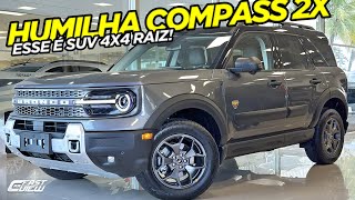 NOVO FORD BRONCO 2025 FAZ JEEP PASSAR VERGONHA! ÚNICO SUV OFFROAD DE VERDADE E +BARATO QUE COMPASS