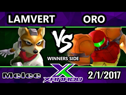 S@X 187 - Lamvert (Fox) Vs. Oro (Samus) - SSBM Tournament - Smash Melee
