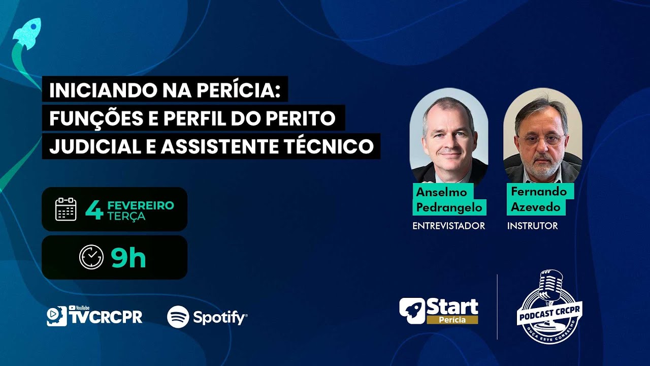 Start Perícia - Ep 1:  Iniciando na Perícia