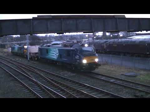 DRS 88010 tnt 88009 6C52 Flasks Carnforth 230118