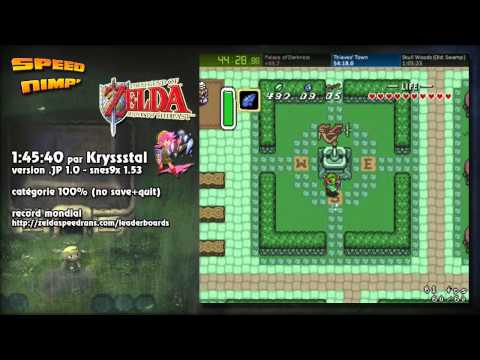 Speed Nimp' - The Legend of Zelda: A Link to the Past (100%, No OoB, No S&Q - 1h45 par Kryssstal)
