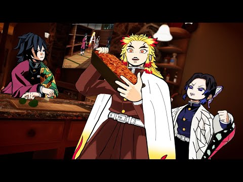 Thanksgiving with the Hashira! (demon slayer vr)