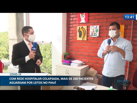 Mais de 200 pacientes aguardam leitos hospitalares no Piauí 05 04 2021