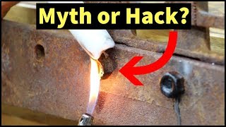 Candle Wax to Loosen Rusty Nuts a Myth or Hack?  Let&#39;s find out!