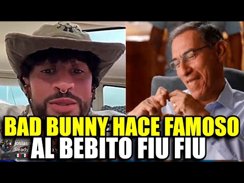 BAD BUNNY SORPRENDE AL CANTAR "MI BEBITO FIU FIU" EN VIVO Y HACER MÁS FAMOSO A VIZCARRA Y SU TRAMPA