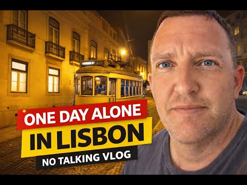 One Day Alone in Lisbon | No Talking Vlog