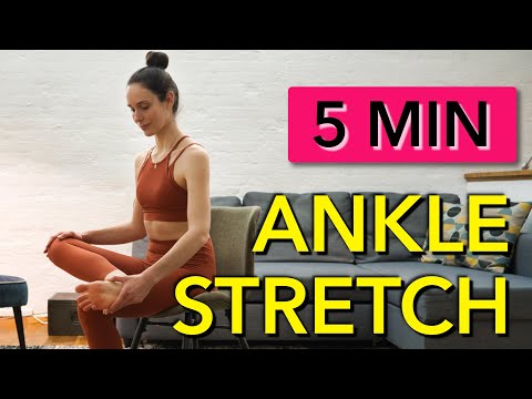 5 Min. STRETCHES FOR ANKLE MOBILITY