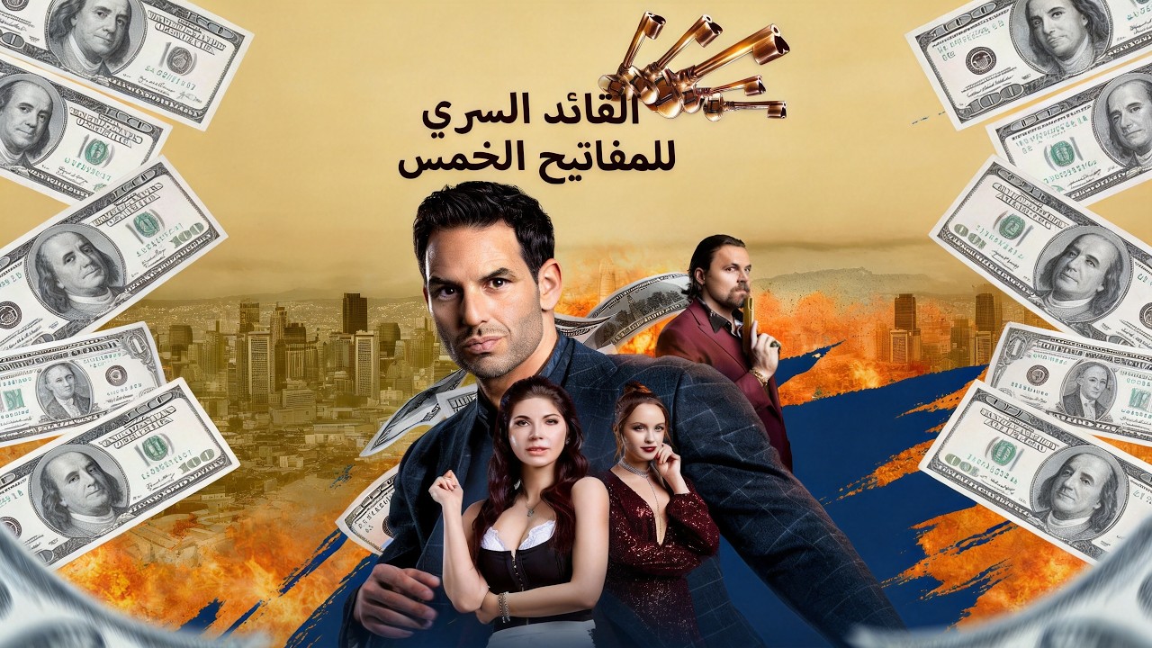ماراثون مشاهدة مسلسل [القائد السري للمفاتيح الخمس] !#reelshorts