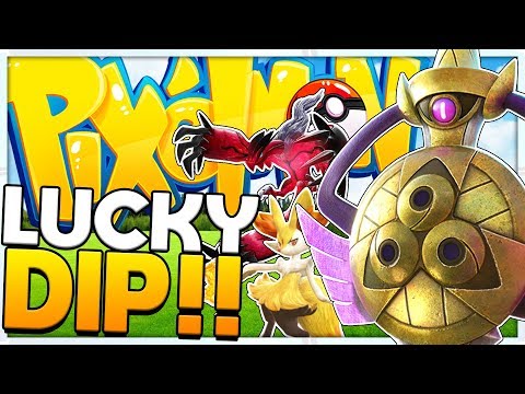ALL NEW SECRET MEGA POKEMON! OP LEGENDARY POKEMON LUCKY DIP - MINECRAFT MODDED PIXELMON CHALLENGE