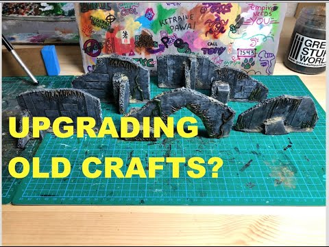 How to make Amazing RUINS TERRAIN for your Tabletop Games (for CHEAP!)