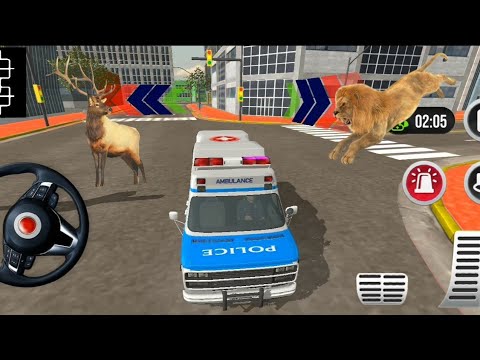 Us Police Ambulance Rescue Driver - Crazy Patient Rescue In City - #93 Gameplay