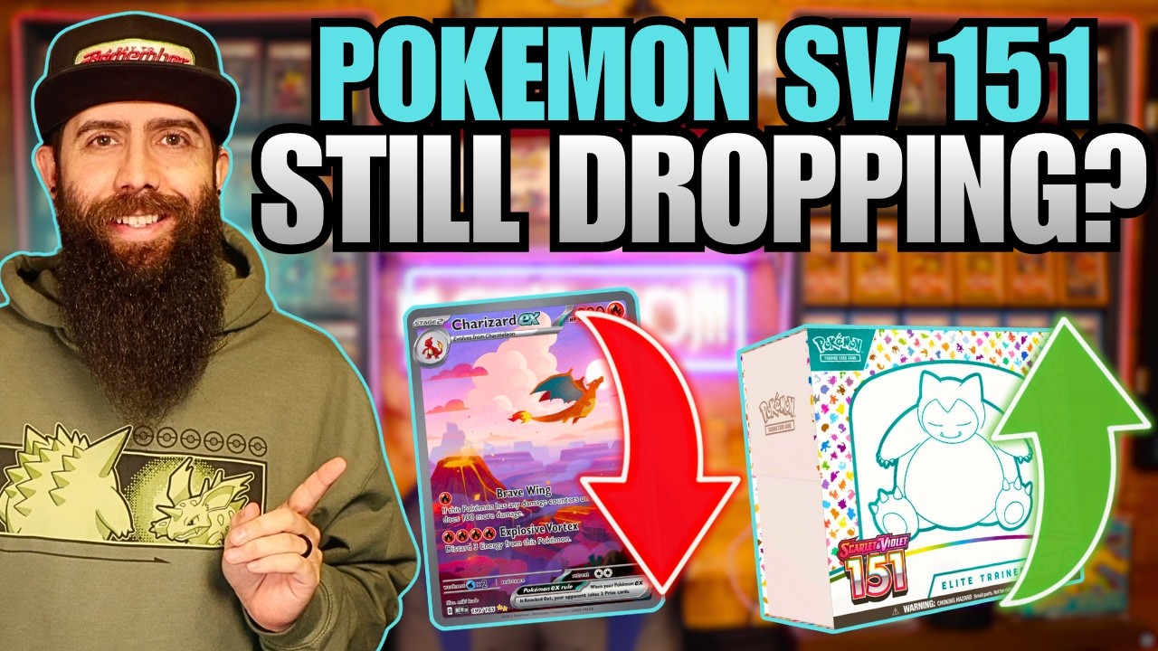 How Far Will 151 Drop?! Pokemon Market Update