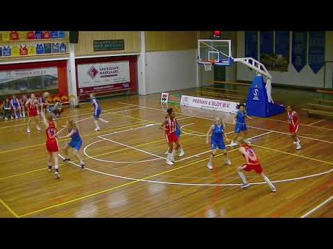 Basketball VU20-1 Dozy Dames BV Den Helder - Landslake Lions Landsmeer 17-03-18
