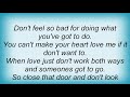 Hank Williams Jr. - Both Sides Of Goodbye Lyrics