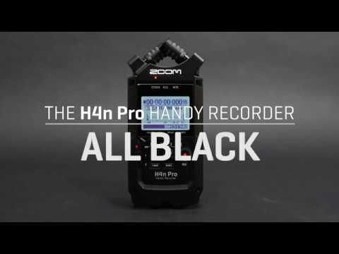 Zoom H4n Pro Handy Recorder - Black