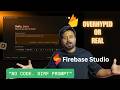 MIND BLOWING Google Firebase Studio AI Tool Secrets Revealed In Hindi