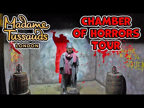 Chambers of Horrors Tour Madame Tussauds London (Dec 2024) [4K]