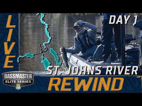 2022 Bassmaster LIVE at St. Johns River - Day 1 (THURSDAY)