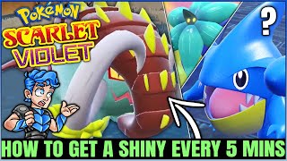 How to Get 3 SHINY POKEMON EVERY 15 MINUTES - Guaranteed New Farm Method - Pokemon Scarlet Violet!