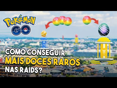 MUDOU: Qual a melhor RAID para pegar DOCES RAROS agora? Mudança explicada | Pokémon GO