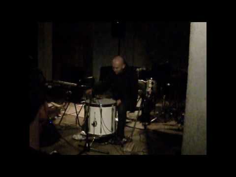 Sean Baxter solo Floor Tom Feedback at Liquid Architecture Castlemaine 2010 Part 1 of 2