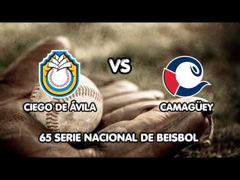 EN VIVO 65 Serie Nacional de Béisbol 3er Juego Ciego de Avila vs Camaguey
