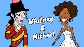 Whitney Houston meets Michael Jackson in heaven!