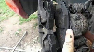Neon front Brake Flex line fix...Not always your brake Caliper sticking.