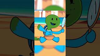 LA TORTUGA AZUL 🐢 | Si eres DIFERENTE, eres ÚNICO y ESPECIAL | Cuento corto para niños #shorts