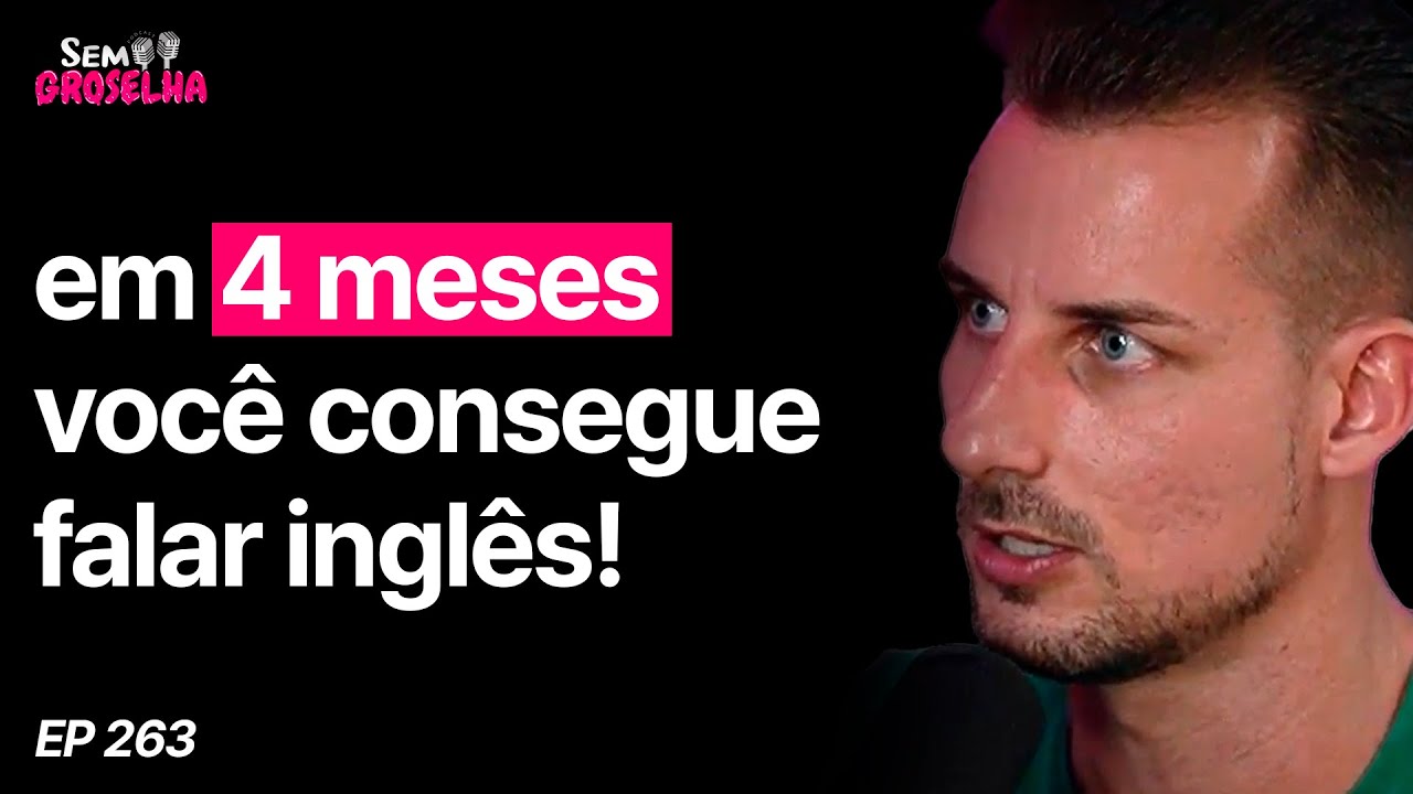 Como Falar Inglês (Rápido), Maiores Erros & Melhor Método!-Teacher Everton