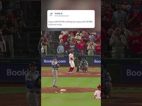 Ohtani strikes out Schwarber 🔥
