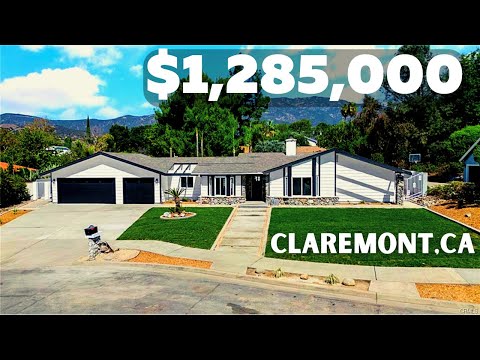 Living in Claremont California, Buying a House at 1.2 million+ . Home Tour. Fully Remodeled