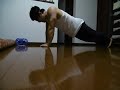 120 Diamond Push Ups+20 Ab rollersダイヤモンドプッシュアップ120回+アブローラー20回